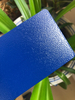 طلاء مسحوق الصباغ Ral 5002 Ultramarine Blue اللون رمادي اللون عالي اللمعان Ral 7040 مسحوق الطلاء للمعدات والأدوات المعدنية